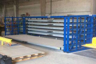 metal plate shelving