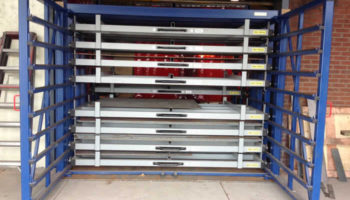 rack for metal sheeting