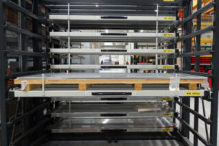 aluminium plates storage rack