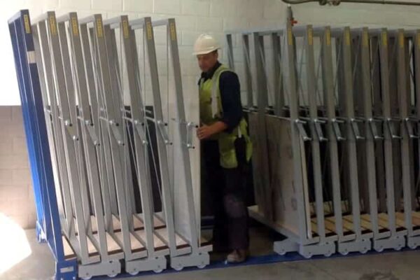 Mobile frames rack: Manual - Eurostorage