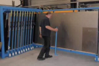 stainless steel sheets storage direct access