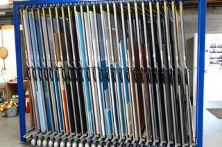 dibond aluminium pieces sheeting storage rack