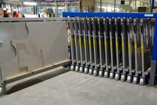 large panel sheeting storage solution
